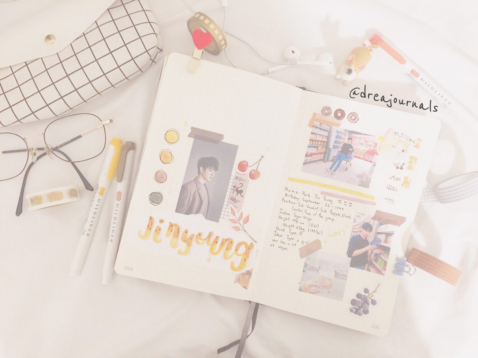 62 Popular Kpop Journaling Spreads for Inspiration - atinydreamer