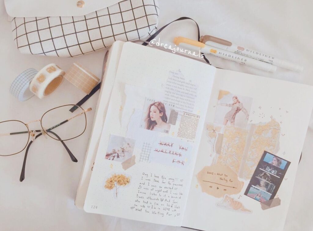 62 Popular Kpop Journaling Spreads for Inspiration - atinydreamer