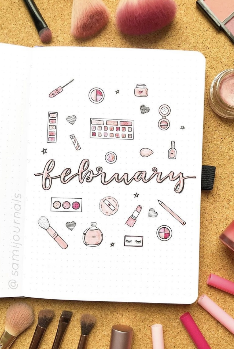 64 Best February Bujo Spreads You Need - atinydreamer