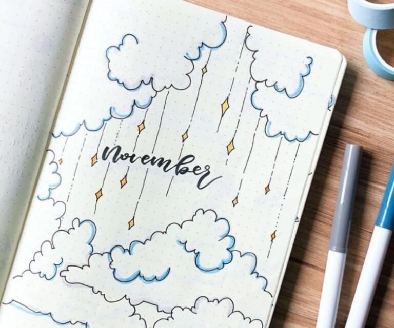 120+ Monthly Layout Bullet Journal Inspirations