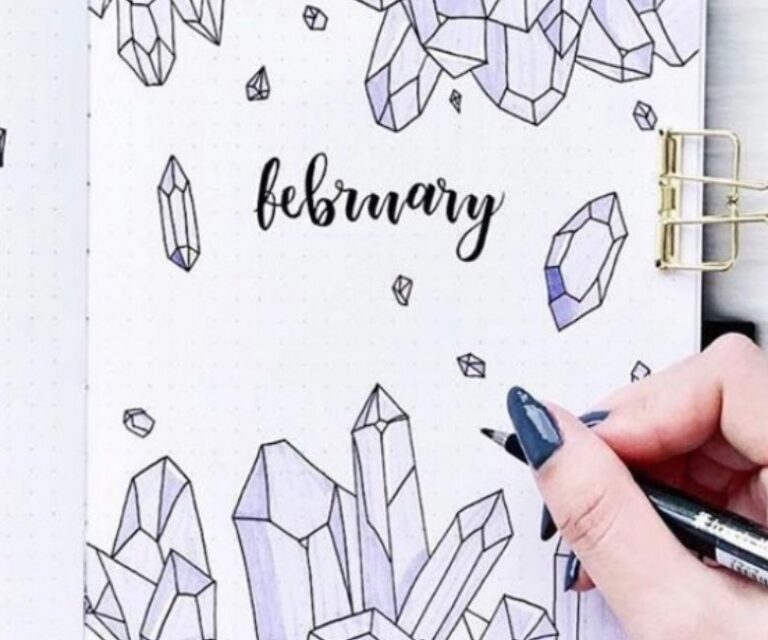 64 Best February Bujo Spreads You Need