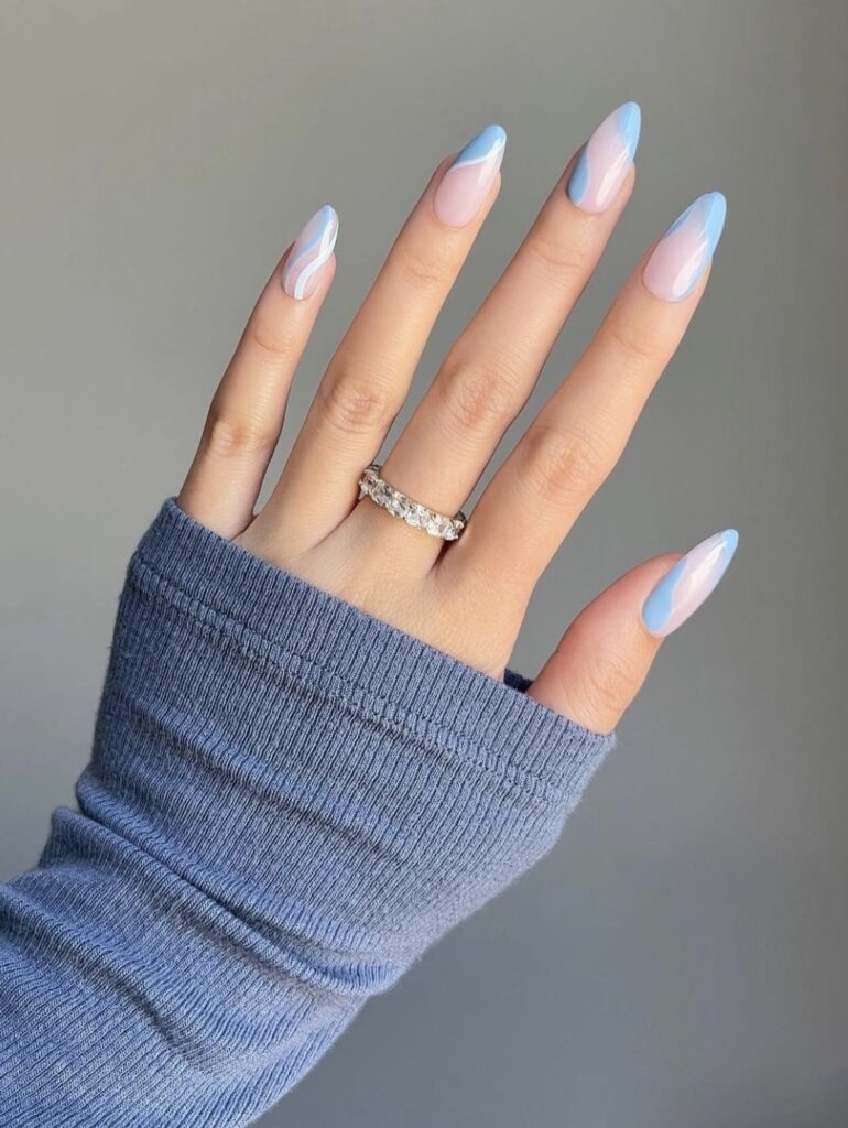 Blue Nails: The Hottest Trend of The Season - Glaminati.com