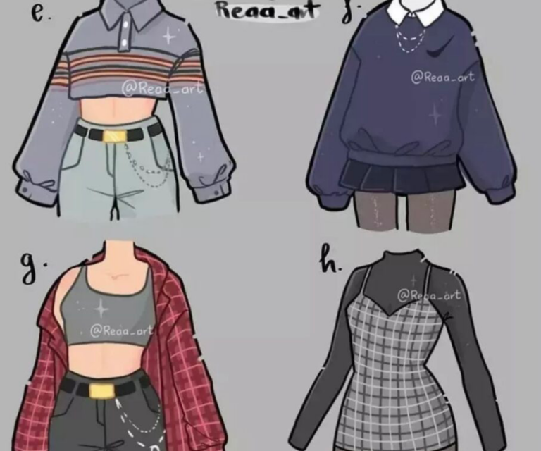 25 Best Art Outfit Drawings You Need to Copy