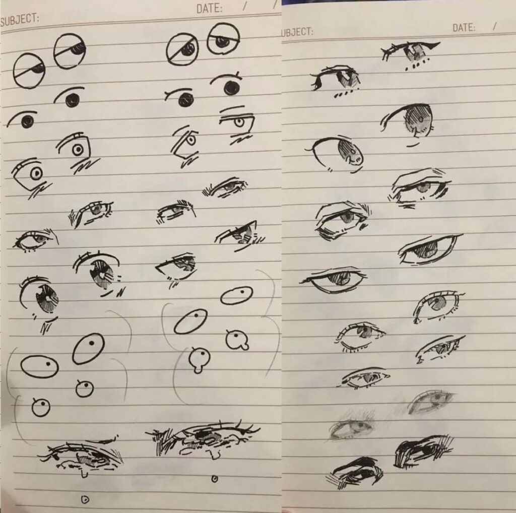 10 How to Draw Eyes: Easy Drawing Projects-saigonsouth.com.vn