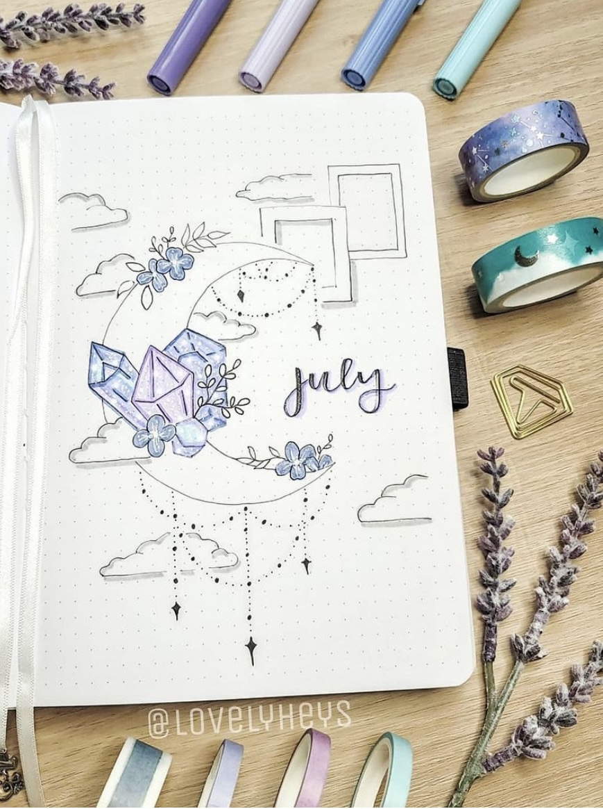 45 Best July Bullet Journal Spreads to Copy Now - atinydreamer