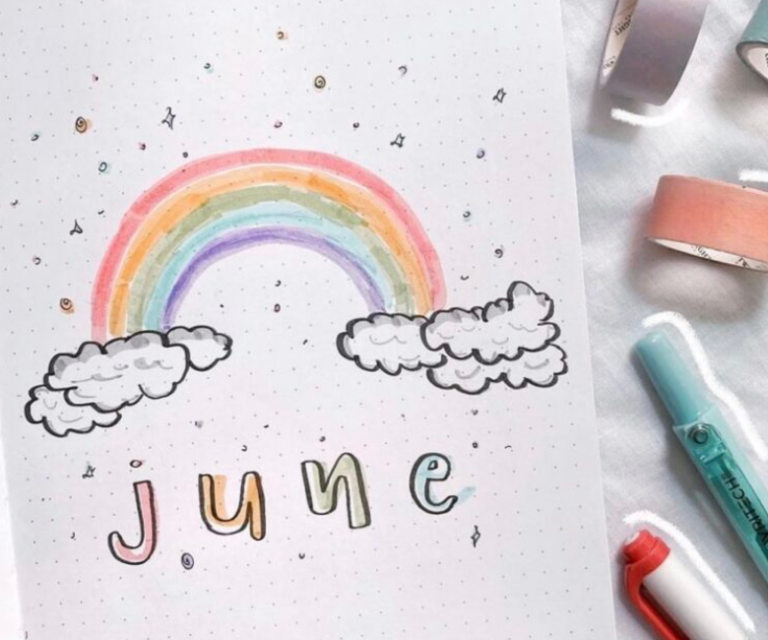 44 Best June Bujo Spreads you need for inspiration
