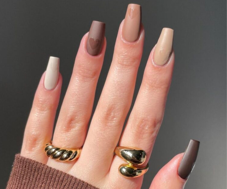 Brown Louis Vuitton Nails  Louis vuitton nails, Nails, Stylish nails