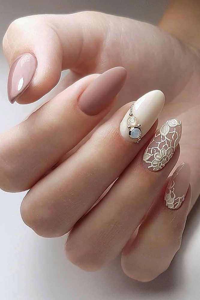 Top 60+ Bridal Nail Designs for a Picture-Perfect Wedding Look