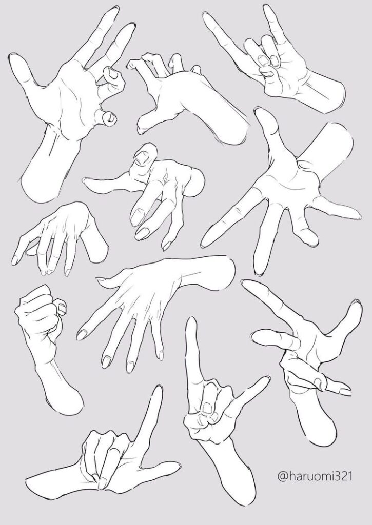 drawing ideas hand