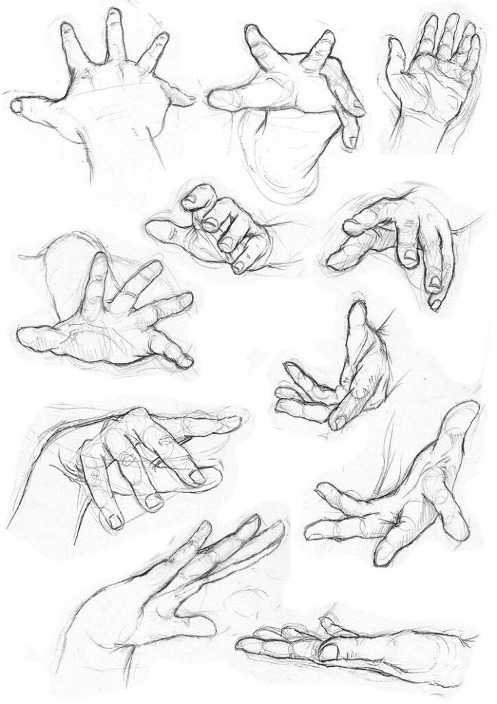 drawing ideas hand