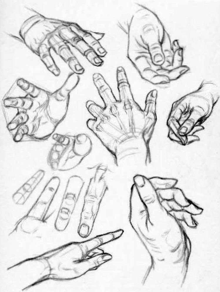 drawing ideas hand