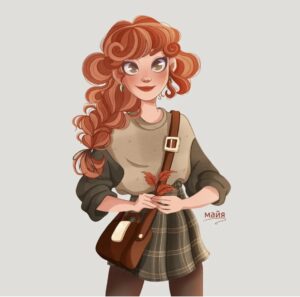 34 Adorable Digital Art Girl Drawings to Try Out - atinydreamer