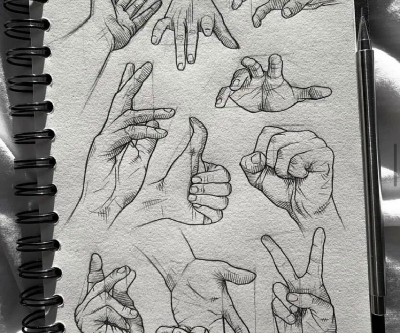 drawing ideas hand