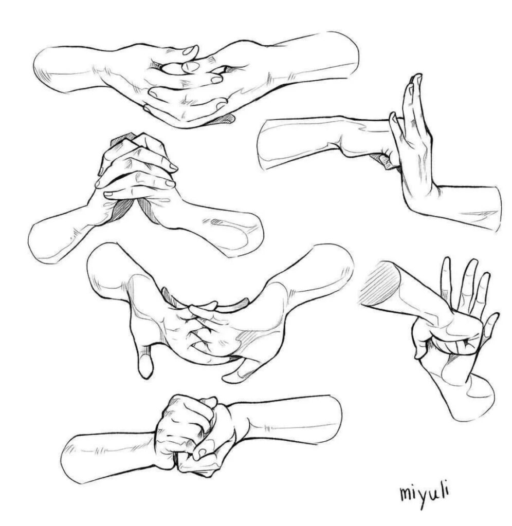 drawing ideas hand