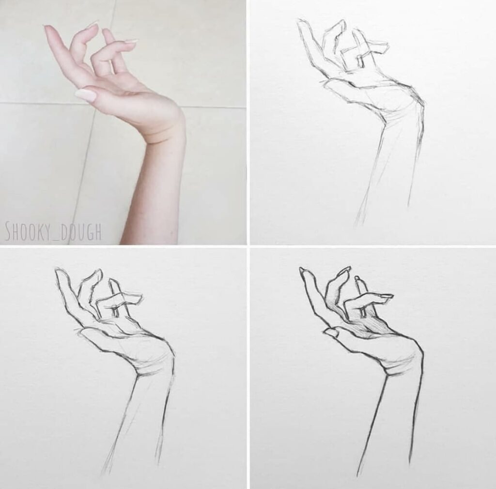 drawing ideas hand