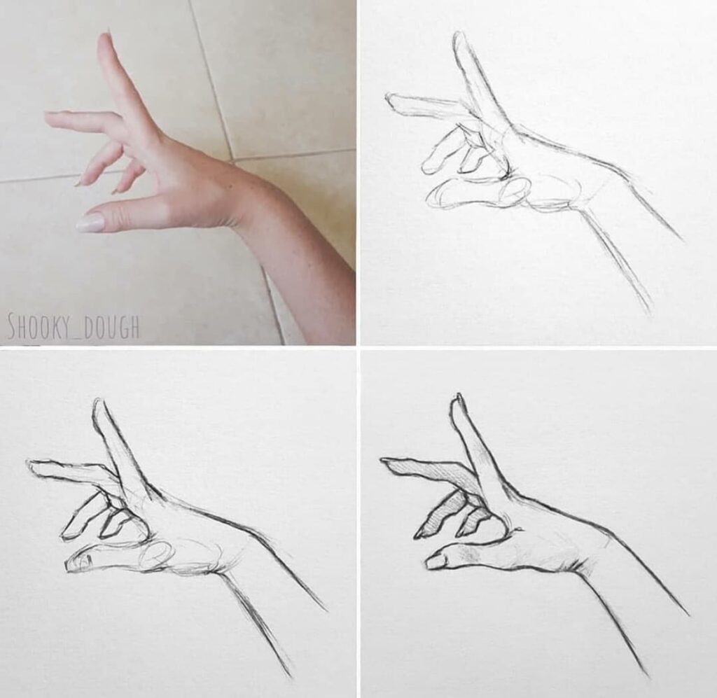 drawing ideas hand