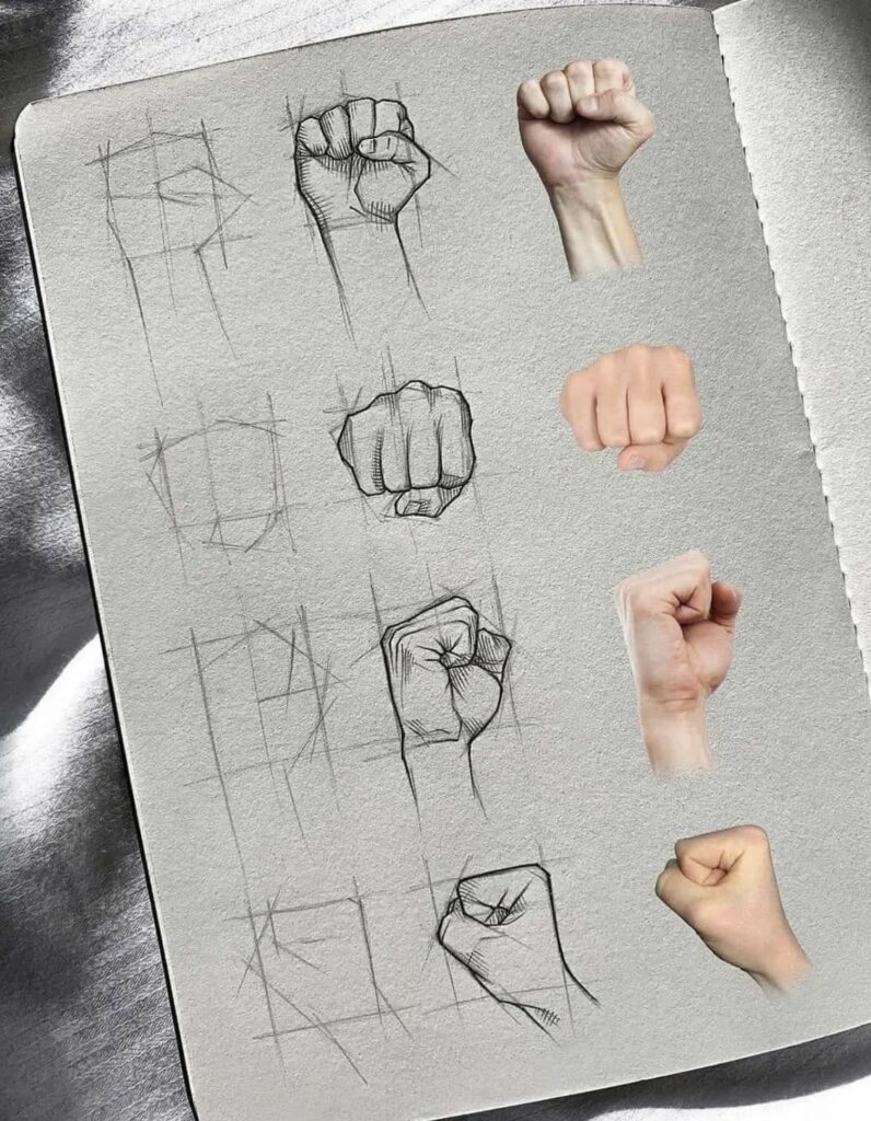 drawing ideas hand