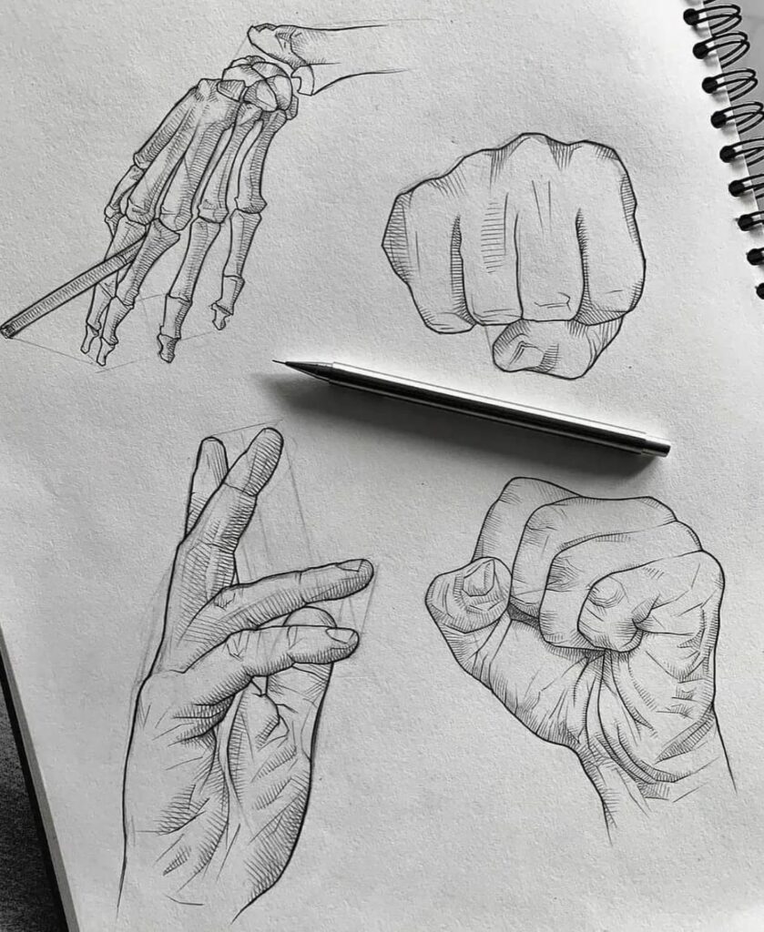 drawing ideas hand