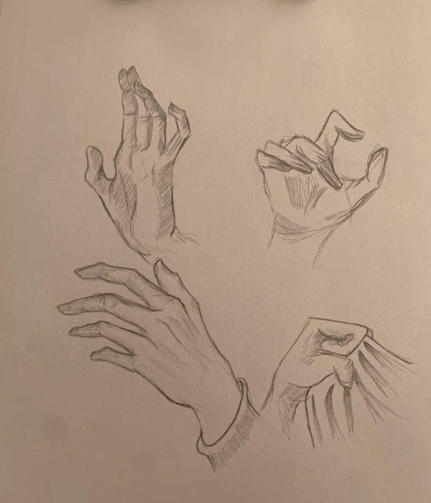 drawing ideas hand