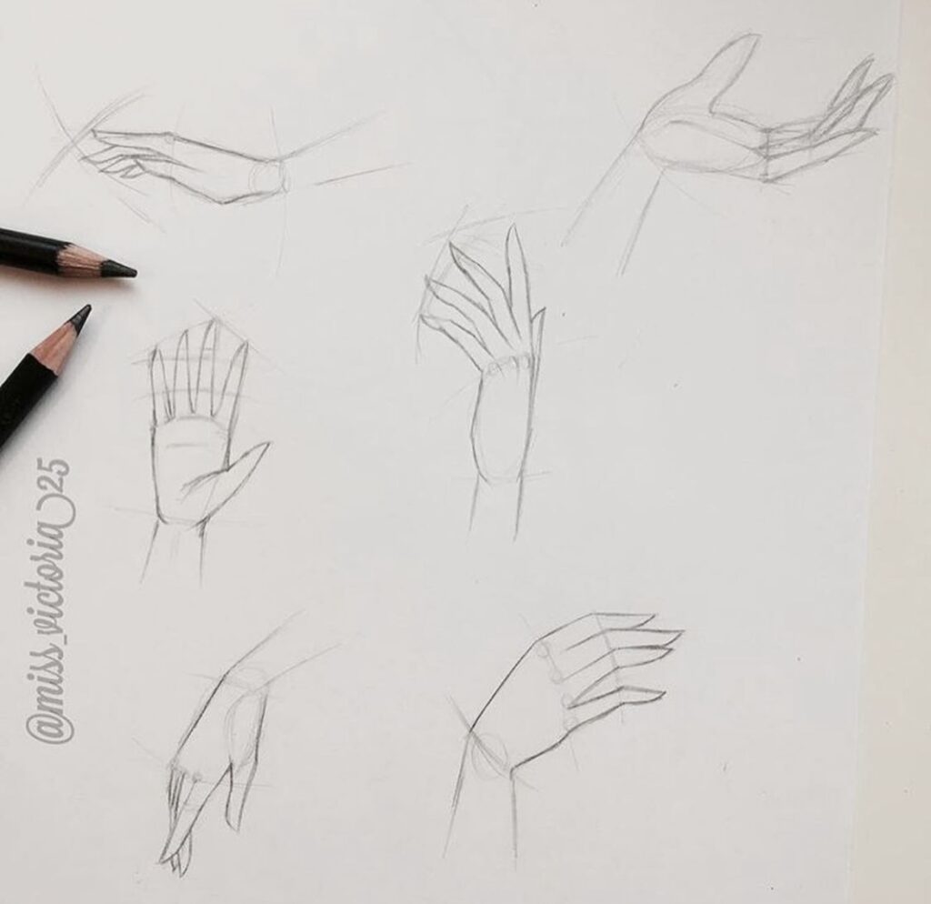 drawing ideas hand