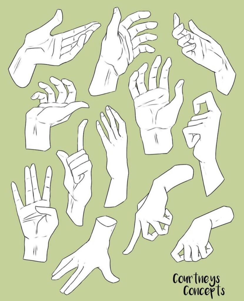 drawing ideas hand