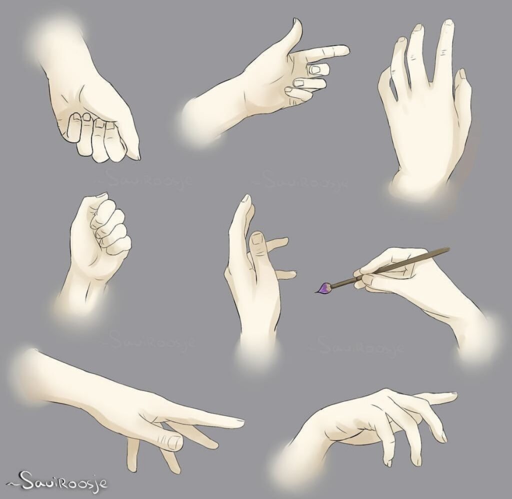 drawing ideas hand