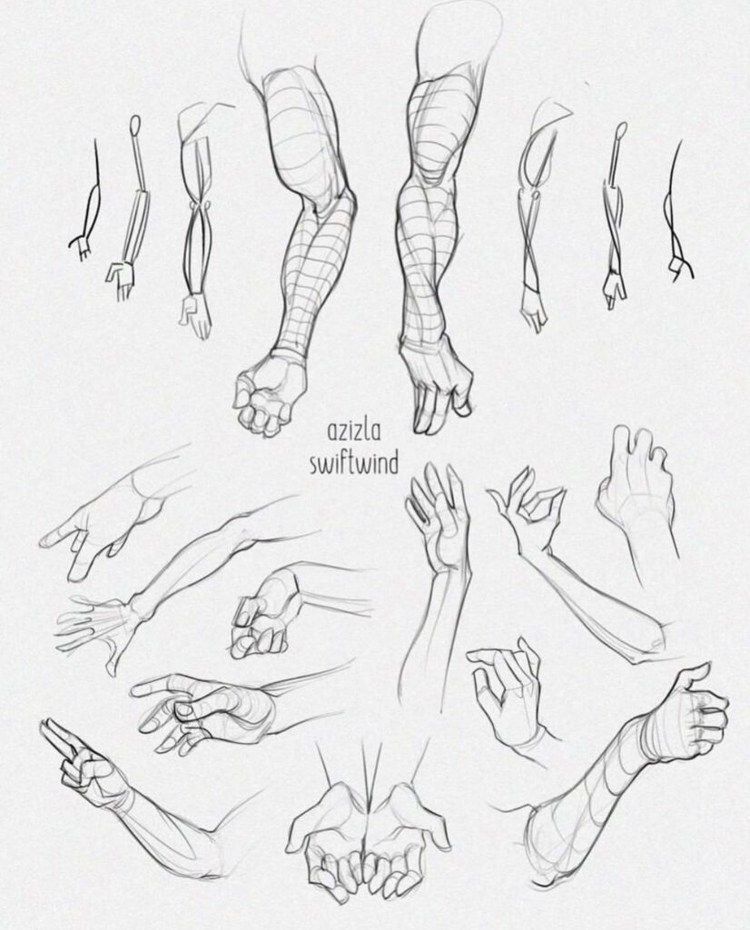 drawing ideas hand