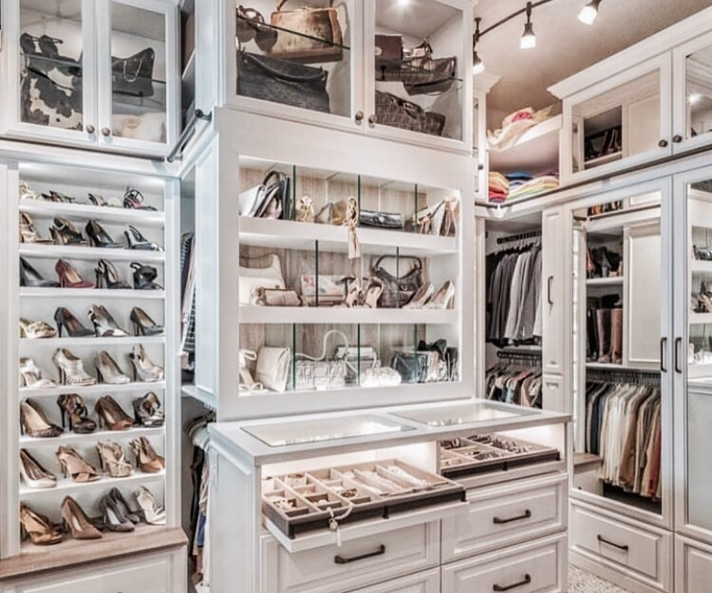 luxury closet tour