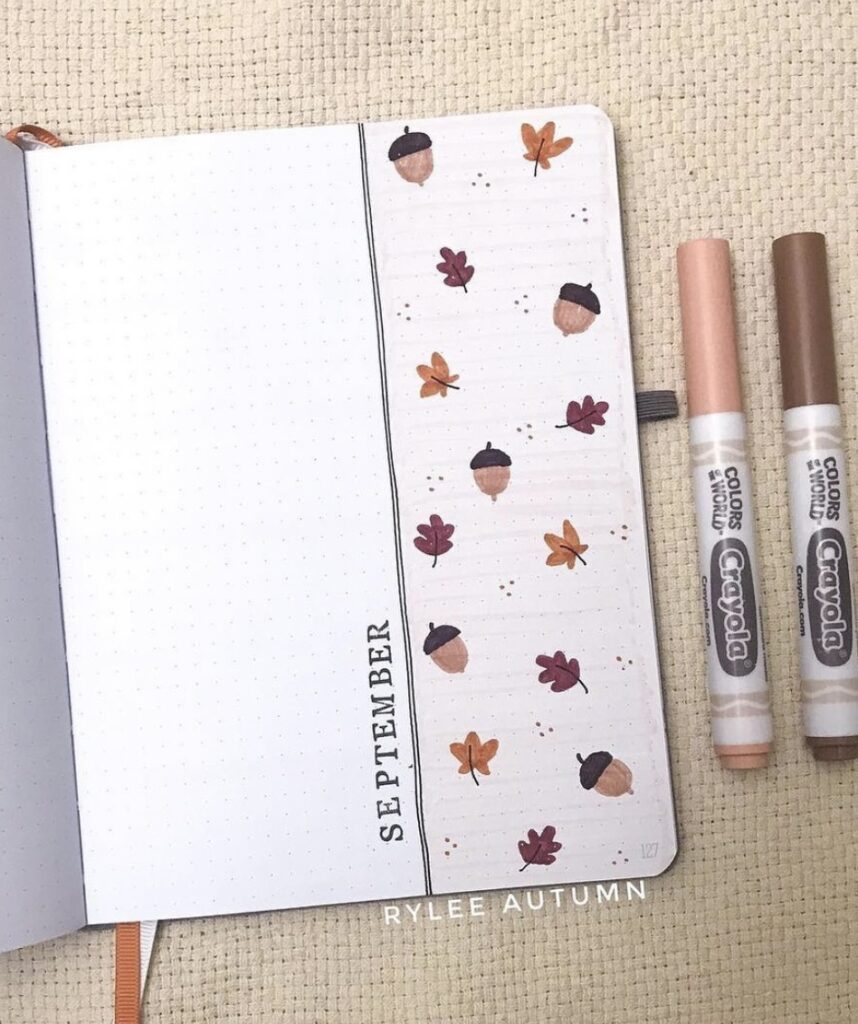 69 Best September Bujo Cover Spreads for Inspiration - atinydreamer