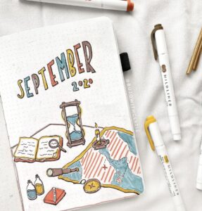 69 Best September Bujo Cover Spreads for Inspiration - atinydreamer