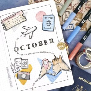 79 Best October Bujo Cover Spreads to Copy - atinydreamer
