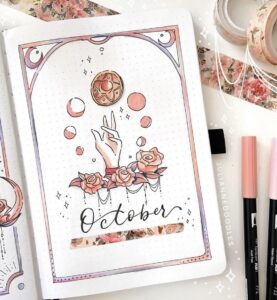 79 Best October Bujo Cover Spreads to Copy - atinydreamer