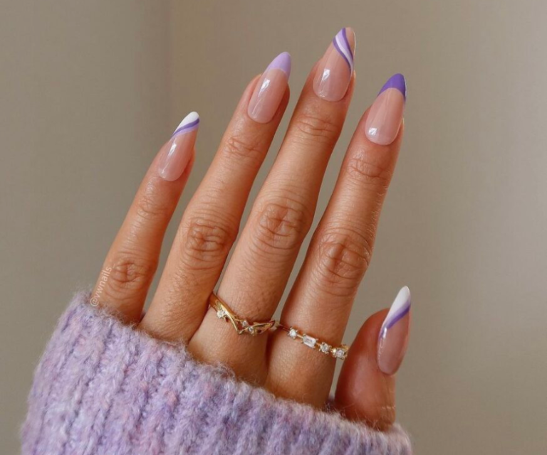 3. 10 Beautiful Purple Anchor Nail Art Ideas - wide 4