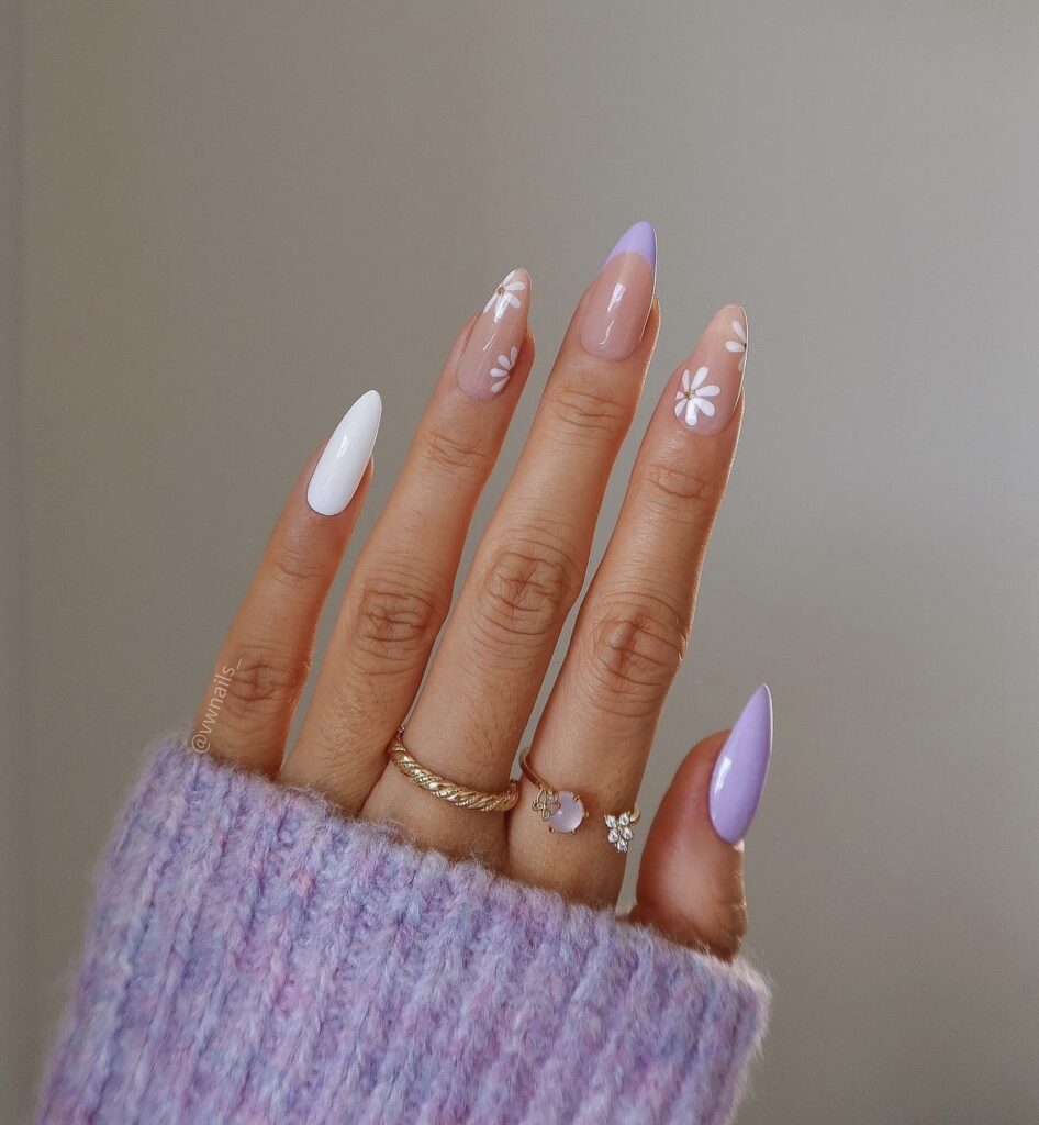 How To DIY Multicolor Nails Mani Trend At Home | Brit + Co - Brit + Co