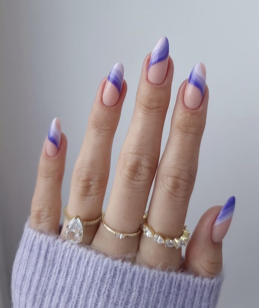 Purple Nail Designs: Cute purple nails acrylic, purple nails ideas, purple  nails aesthetic, purple nail art designs, … | Purple gel nails, Lilac nails,  Purple nails