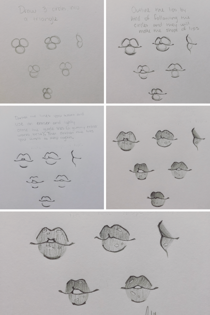 Pin by t T on Lưu nhanh  Mouth drawing, Hand art drawing, Drawing