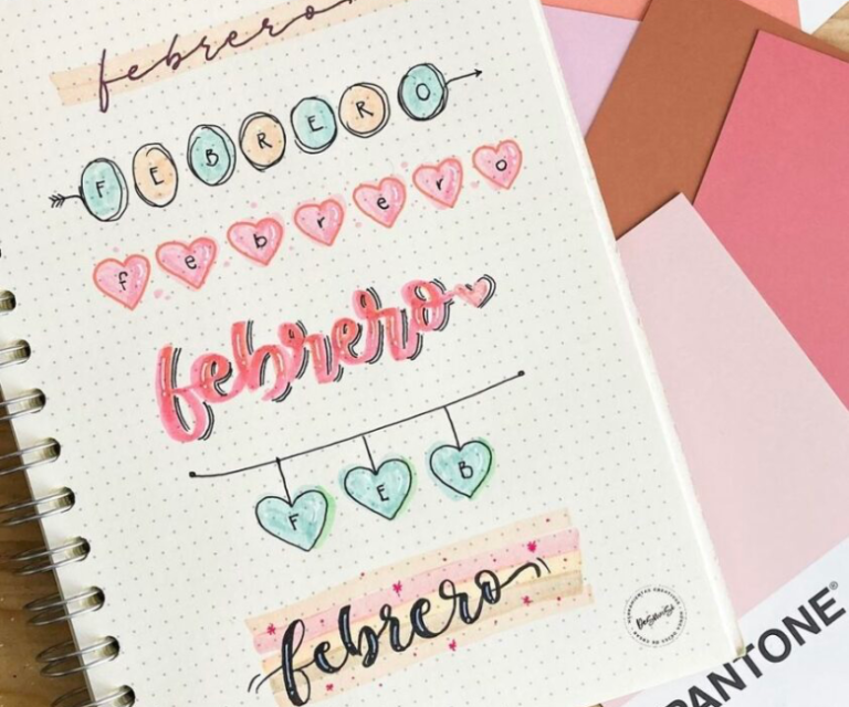 22 Best February Bujo Header to try for Your Journal