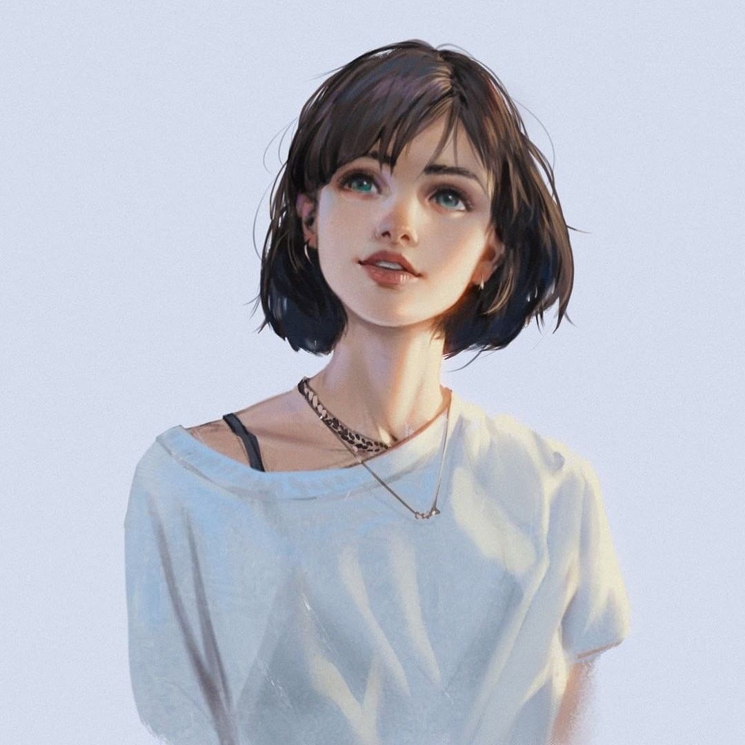 58 Best Black Hair Anime Girl Illustrations to inspire your art