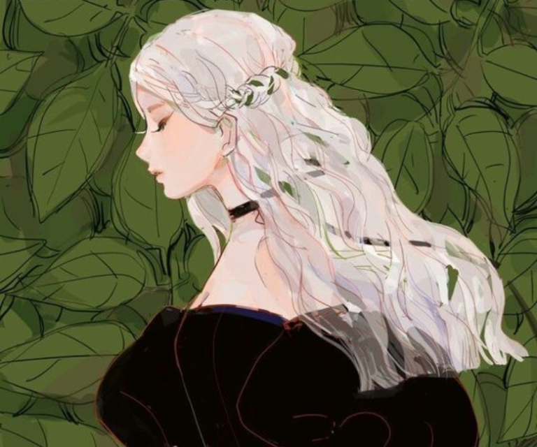 58 Captivating White-Haired Anime Girl Drawings for Your Imagination