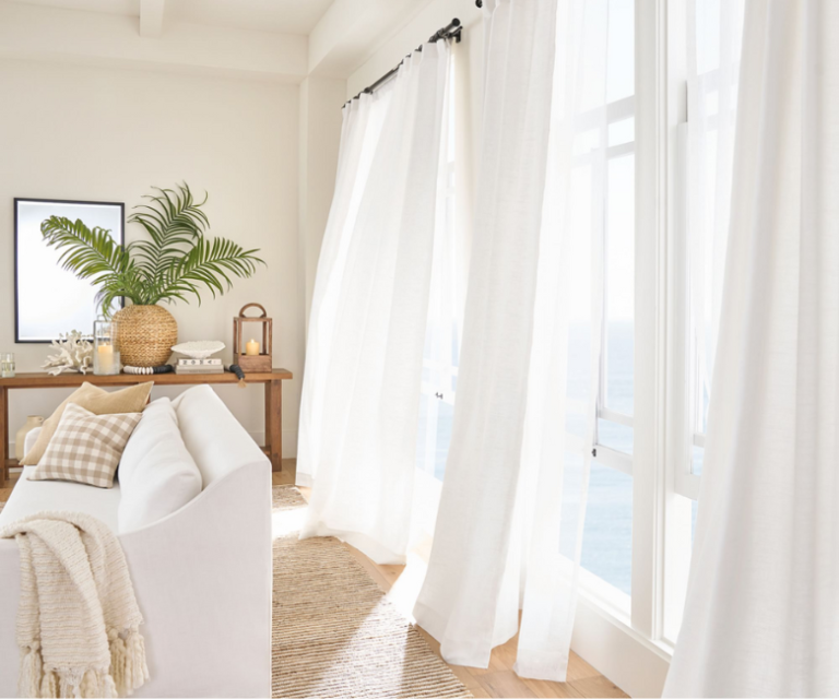 13 Best White Curtains to get for a Soft Glowy Bedroom